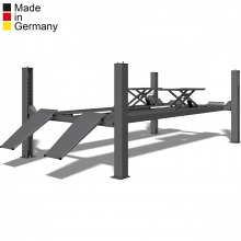 NUSSBAUM podnośnik czterokolumnowy Combi Lift 4.65 S PLUS + podnośnik podprogowy